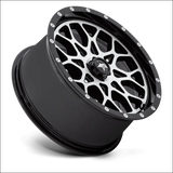 MSA M45 Portal - Gloss Black Machined - 15x7 / 4x137 / + 10mm - Wheels
