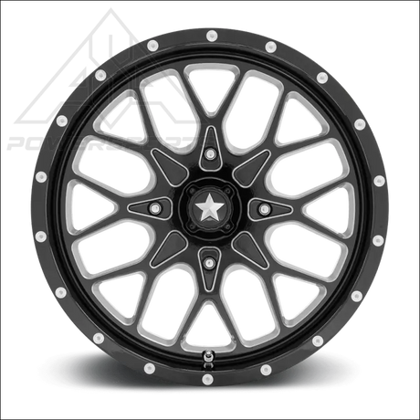 MSA M45 Portal - Gloss Black Milled - Wheels