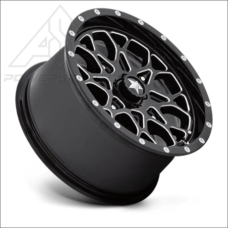 MSA M45 Portal - Gloss Black Milled - Wheels