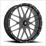 MSA M45 Portal - Gloss Black Milled - Wheels