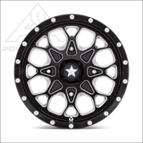 MSA M45 Portal - Gloss Black Milled - Wheels