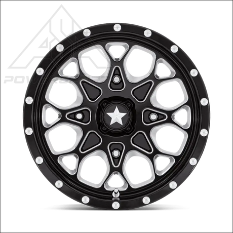 MSA M45 Portal - Gloss Black Milled - Wheels