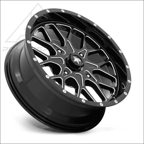 MSA M45 Portal - Gloss Black Milled - Wheels