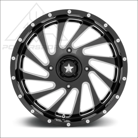 MSA M46 Blade - Gloss Black Milled - Wheels