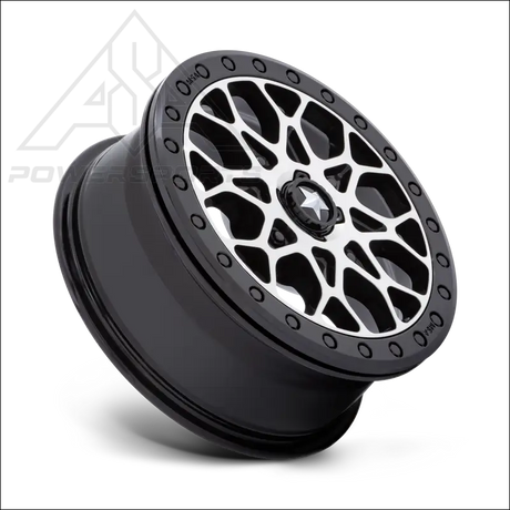 MSA M48 Portal Beadlock - Gloss Black Machined w/ Ring - Wheels