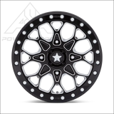 MSA M48 Portal Beadlock - Gloss Black Milled w/ Ring - Wheels