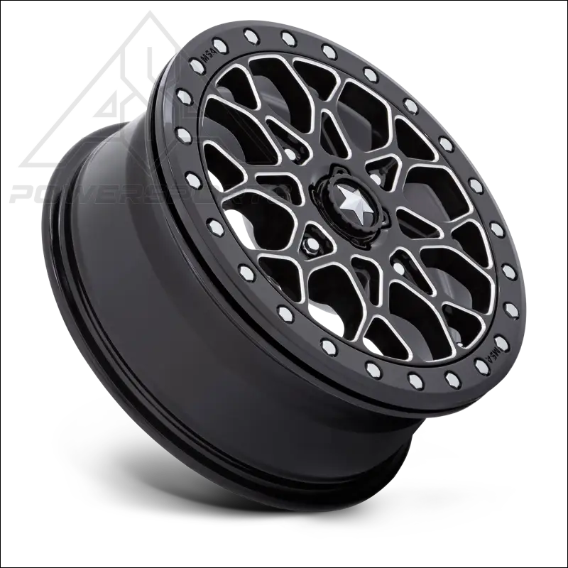 MSA M48 Portal Beadlock - Gloss Black Milled w/ Ring - Wheels