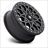 MSA M48 Portal Beadlock - Gloss Black Milled w/ Ring - Wheels