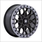 MSA M48 Portal Beadlock - Satin Black Gray Tint Ring