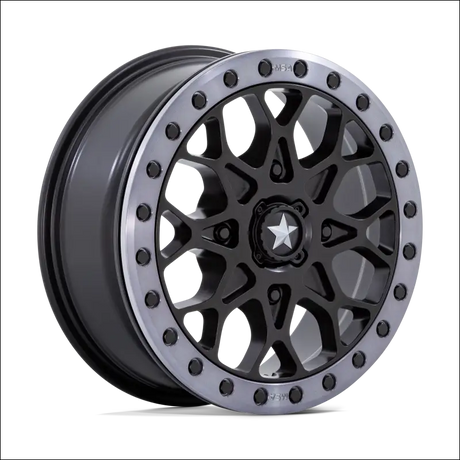 MSA M48 Portal Beadlock - Satin Black Gray Tint Ring