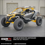 Outlaw 6R Beadlock | Satin Black - 15x7 | +61mm/6 + 1 | 6x5.5 | 78548 (Maverick R) - Wheels