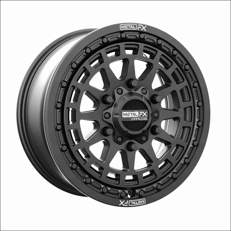 Outlaw 6R Beadlock | Satin Black - 15x7 | +61mm/6 + 1 | 6x5.5 | 78548 (Maverick R) - Wheels