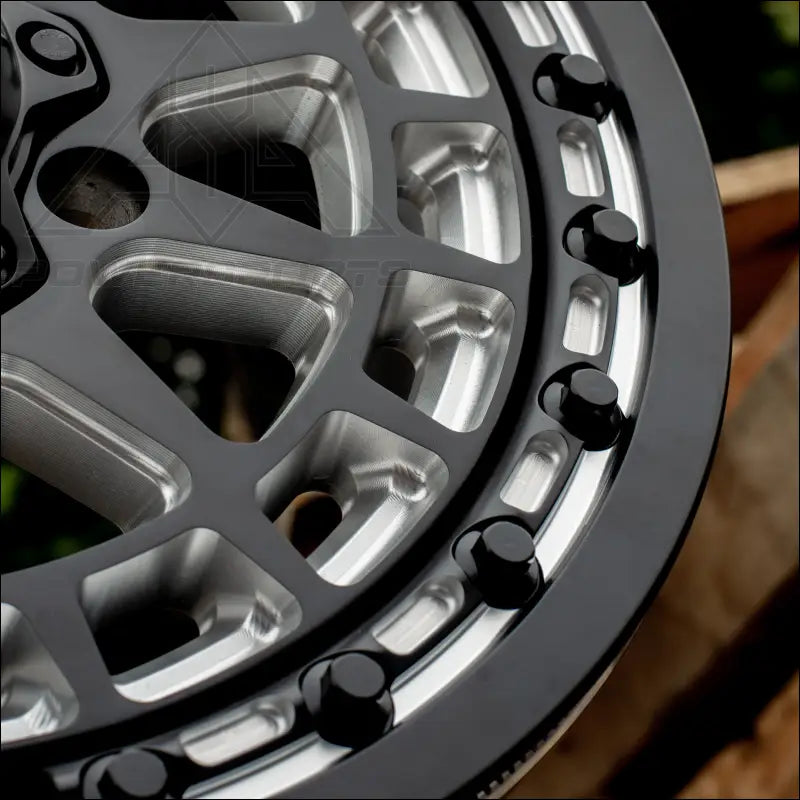 Outlaw 6R Beadlock | Satin Black Contrast Cut - 15x7 | +61mm/6 + 1 | 6x5.5 | 78550 (Maverick R) - Wheels