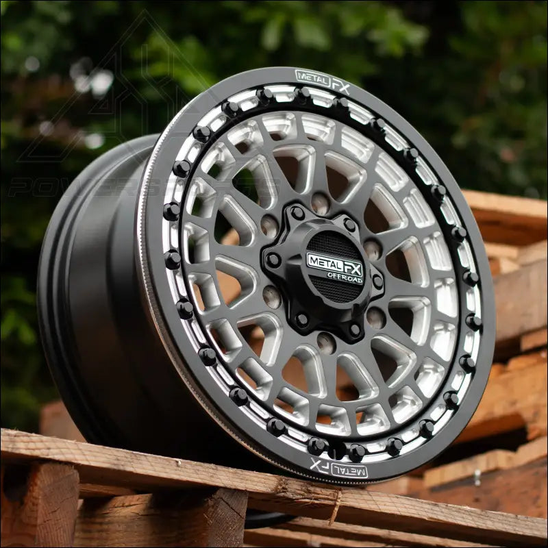 Outlaw 6R Beadlock | Satin Black Contrast Cut - 15x7 | +61mm/6 + 1 | 6x5.5 | 78550 (Maverick R) - Wheels