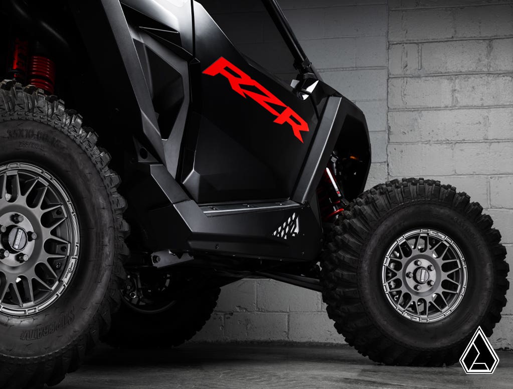 Assault Industries Polaris RZR Turbo R Rock Sliders