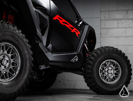 Assault Industries Polaris RZR Turbo R Rock Sliders