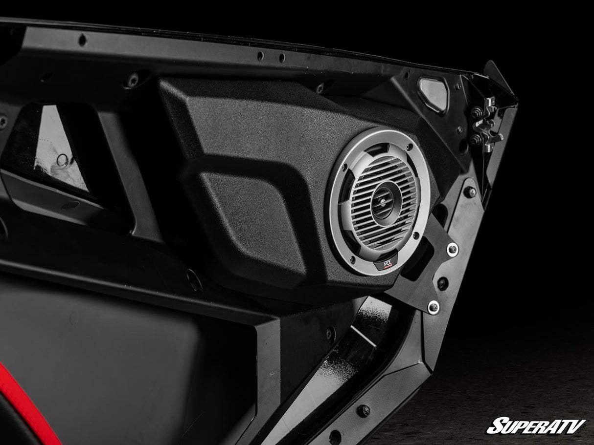 Metra 6.5in. Speaker Door Pods for Polaris RZR Turbo R