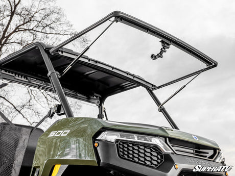 Polaris Ranger 500 Scratch-Resistant Flip Windshield (2026+)