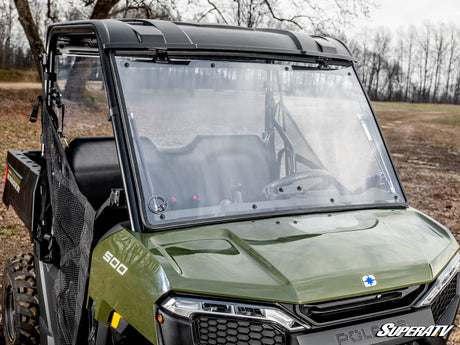 Polaris Ranger 500 Scratch-Resistant Flip Windshield (2026+)