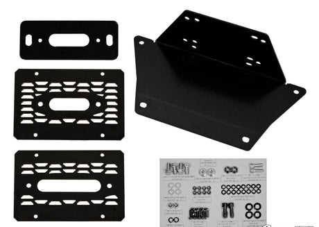 Ranger XP Kinetic Winch Mounting Plate