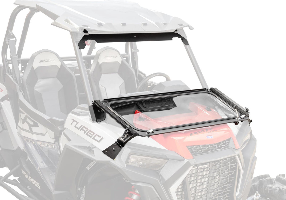 Polaris RZR XP Turbo Flip Down Glass Windshield