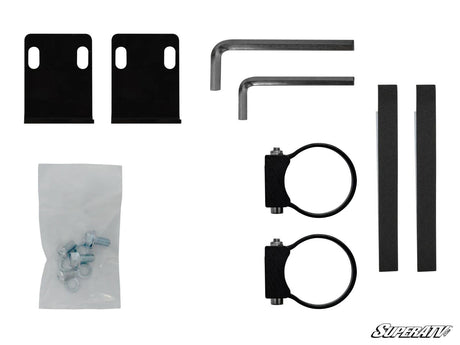 Polaris RZR 30in. Straight / Curved Light Bar Cage Mounting Bracket