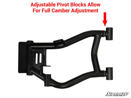 Polaris RZR 4 800 High Clearance 1.5in. Rear Offset A-Arms