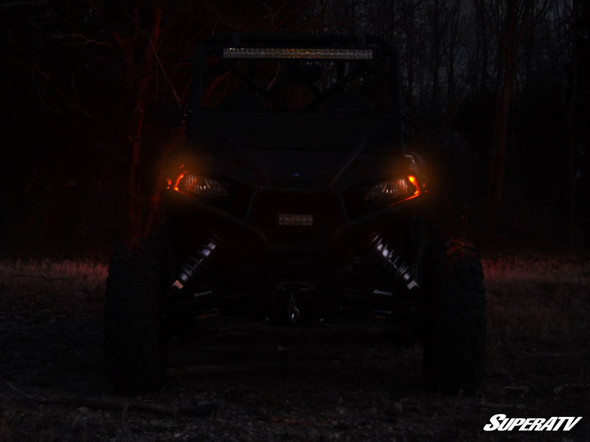 Polaris RZR Turbo Plug &amp; Play Turn Signal Kit with Steering Column and Attached Horn Kit
