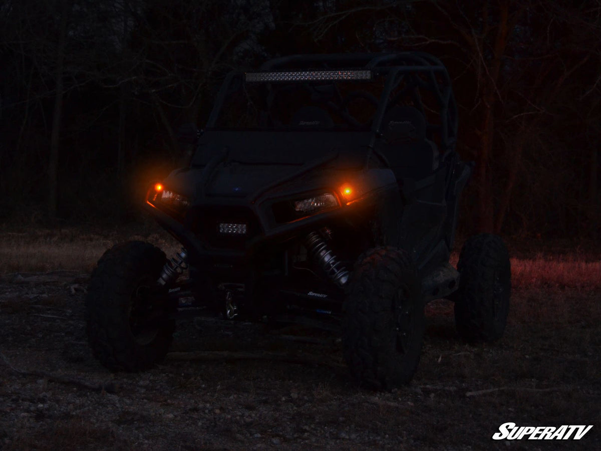 Polaris RZR Turbo Plug &amp; Play Turn Signal Kit with Steering Column and Attached Horn Kit