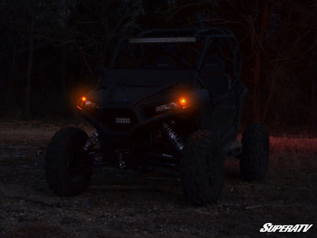Polaris RZR Turbo Plug &amp; Play Turn Signal Kit with Steering Column and Attached Horn Kit