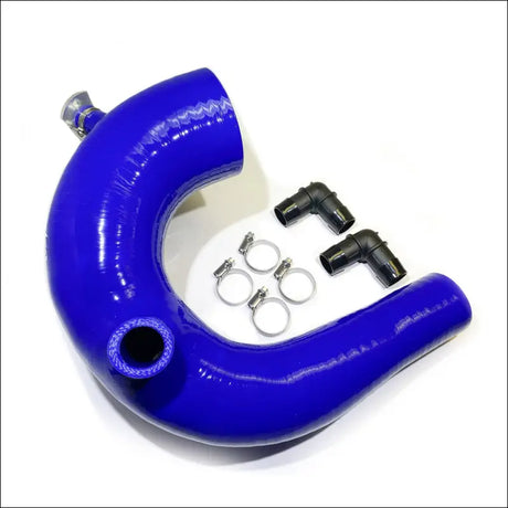 Polaris RZR Turbo R & Pro XP V-Flow Silicone Intake Tube (Airbox to Turbo) - Blue
