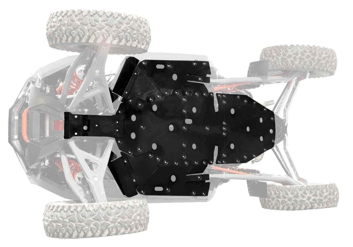 Polaris RZR Turbo R Full Skid Plate