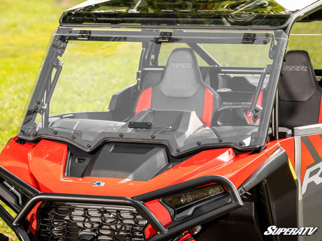 Polaris RZR XP S Scratch-Resistant Flip Windshield