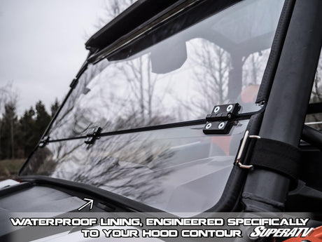 Polaris General Flip Down Windshield