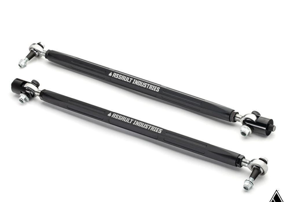 Assault Industries Turret Style +4in. Long Travel Heavy Duty Tie Rods (Fits: Polaris RZR XP 1000/Turbo)