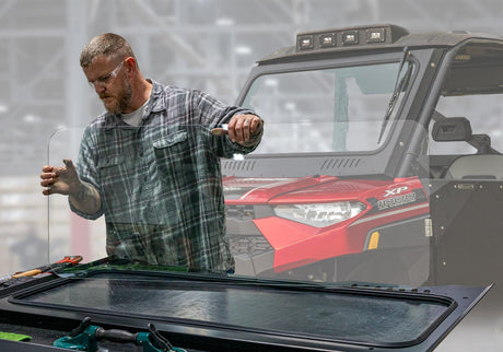 Replacement Glass Windshield Kit