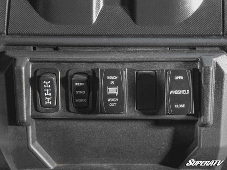 Polaris Ranger XP Kinetic MaxDrive Power Flip Windshield