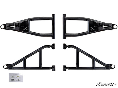Polaris Ranger XP 900 High Clearance 2in. Forward Offset A-Arms - Keller Ball Joints