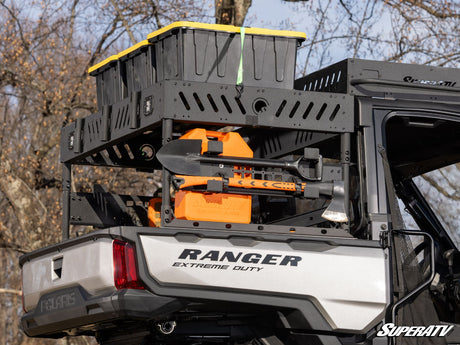 Polaris Ranger XD 1500 Outfitter Bed Rack - Cube Lights + 2 Pin Wiring Harness + Shelf