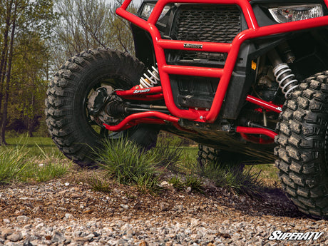 Polaris RZR S 900 / RZR S 1000 High Clearance A-Arms - Keller Ball Joint - Red
