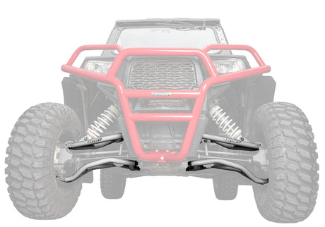 Polaris RZR S 1000 High Clearance A-Arms - White Aluminum