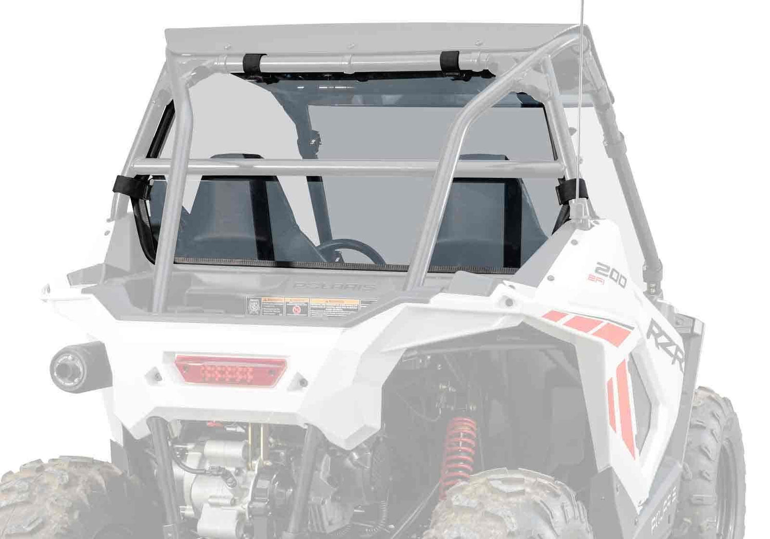 Polaris RZR 200 Rear Windshield