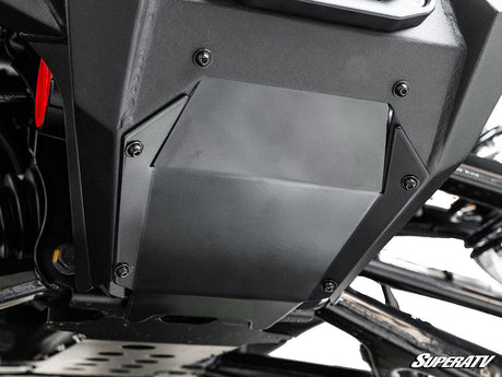 Elektric Offroad Polaris RZR Turbo R Volt Front Winch Bumper—Hammer Black Finish