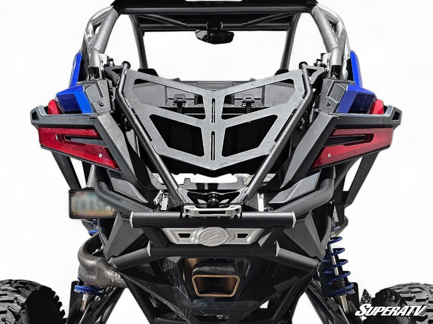 Elektric Offroad Polaris RZR Pro R Amp Rear Tire Rack Rear Bumper Combo