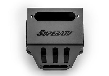 Polaris RZR XP Turbo S Winch Mounting Plate with 6000 lb. Winch for No Bumper