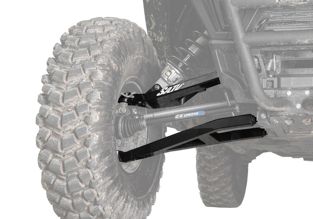 Polaris RZR XP Turbo Sidewinder A-Arms - 1.5in. Forward Offset - Black - Keller ball joints