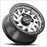 Raceline A12 Squad Beadlock - Hyper Silver - Wheels