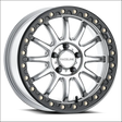 Raceline A14SB Alpha Beadlock - Silver/Black