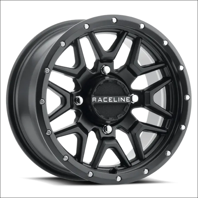 Raceline A94B Krank Simulated Beadlock - 15X7 / 4X156 / 5 + 2 ( + 10MM) - Wheels