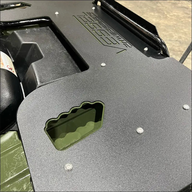 Rear Cooler Rack for 2014-2019 Honda Foreman and Rancher - Textured Black / Matte Molasses Brown